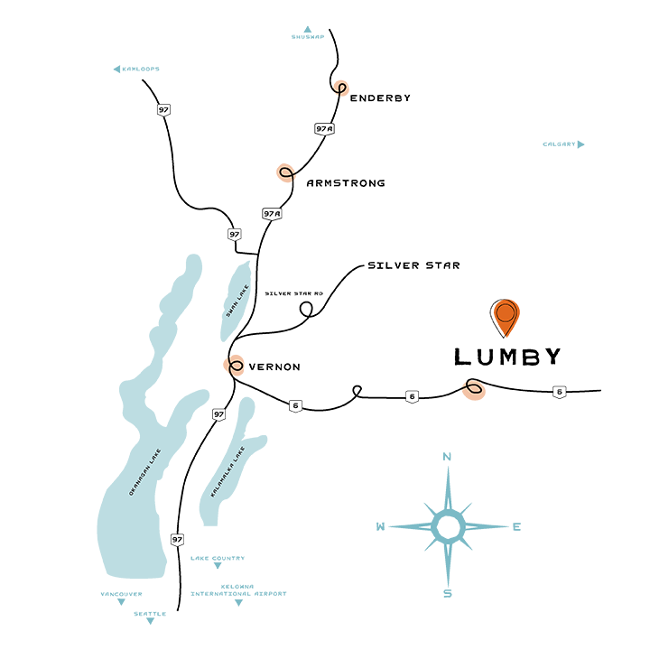 map of lumby