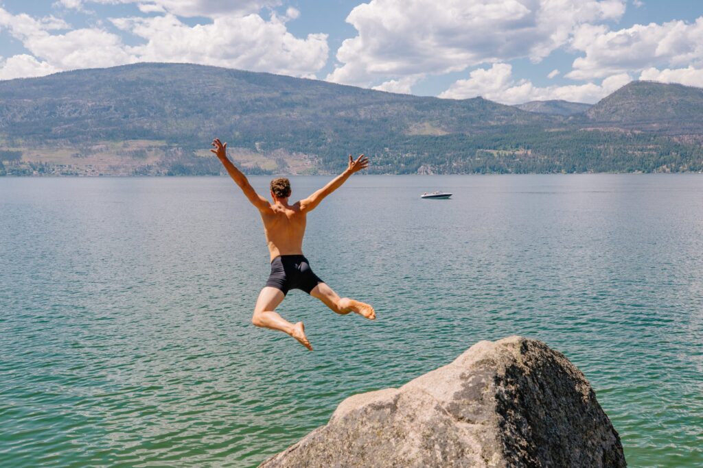 swimming okanagan