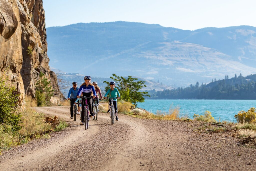 spring biking okanagan