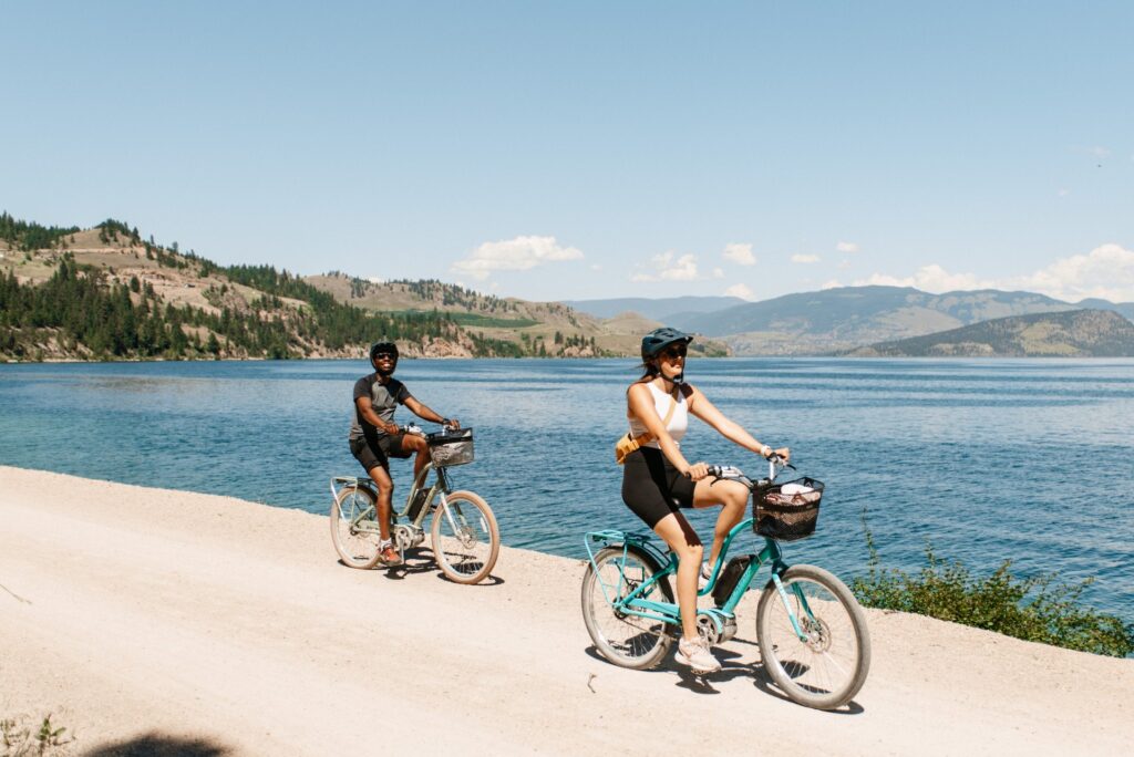 bike ride north okanagan