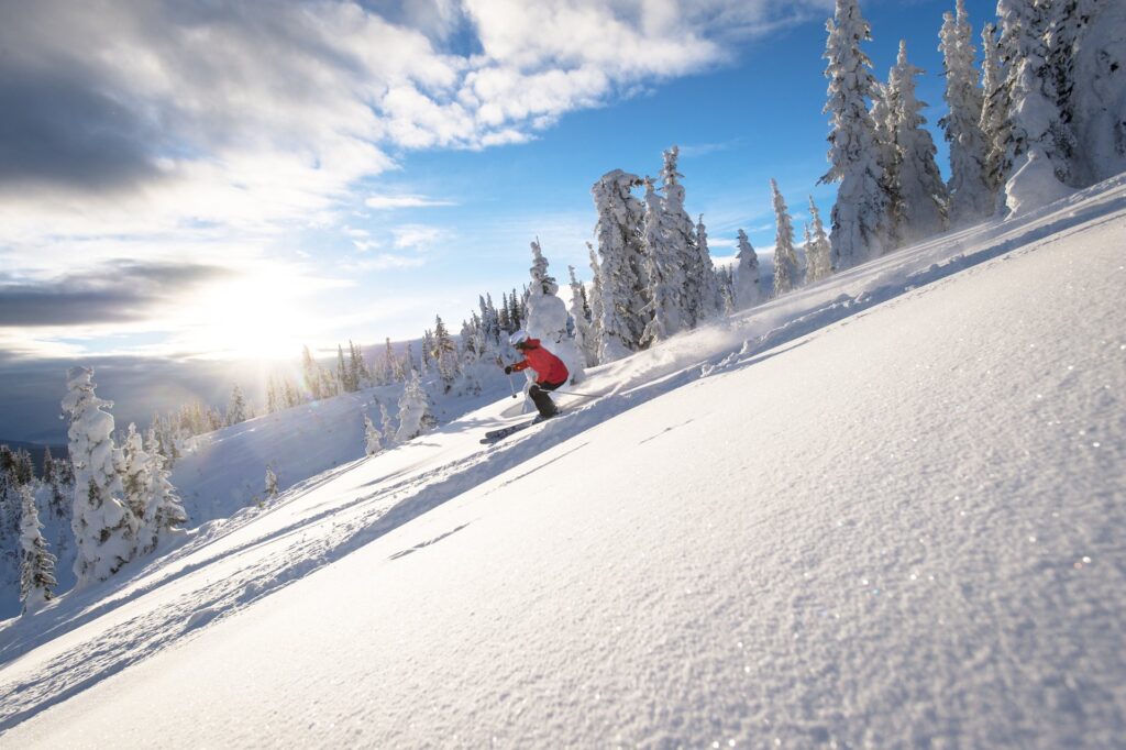 winter activities north okanagan